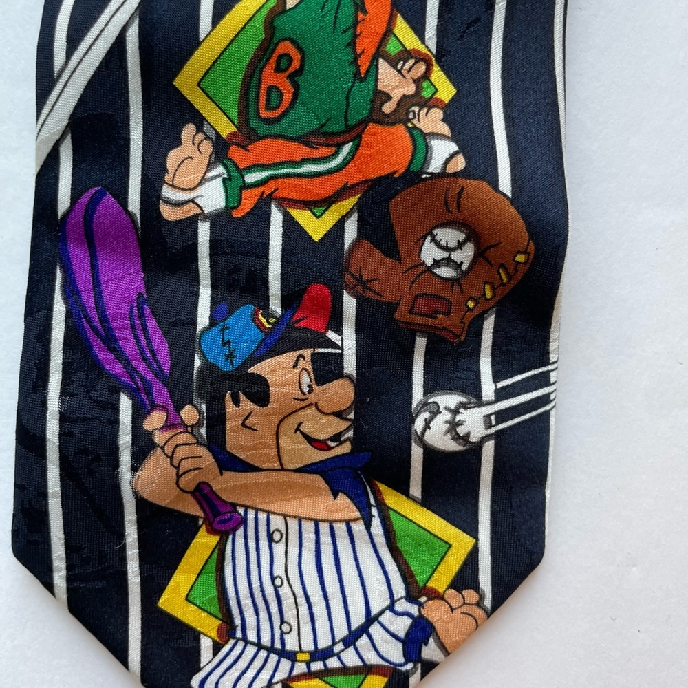 Vintage Flinstones tie. Made in Korea. 1993